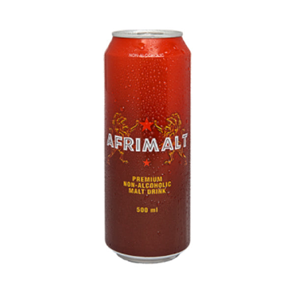 Afrimalt Cans from Adam Afro, your African supermarket in Milton Keynes