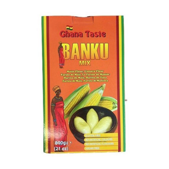 Ghana Taste B Banku Mix African Food Staple.
