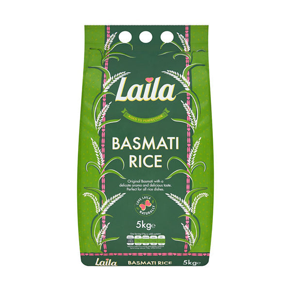 Laila Basmati Rice from Everfresh, your African supermarket in Milton Keynes