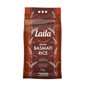 Laila Brown Basmati Rice from Adam Afro, your African supermarket in Milton Keynes