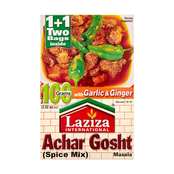 Laziza Achar Gosht Masala from Adam Afro, your African supermarket in Milton Keynes