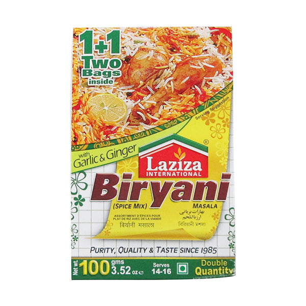 Laziza Biryani Masala from Adam Afro, your African supermarket in Milton Keynes