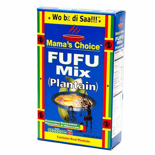 Mama's Choice Plantain Fufu from Everfresh, your African supermarket in Milton Keynes