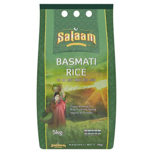 Salaam Basmati Rice from Adam Afro, your African supermarket in Milton Keynes