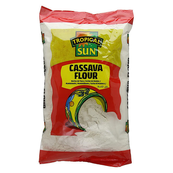 Tropical Sun Cassava Flour from Adam Afro, your African supermarket in Milton Keynes
