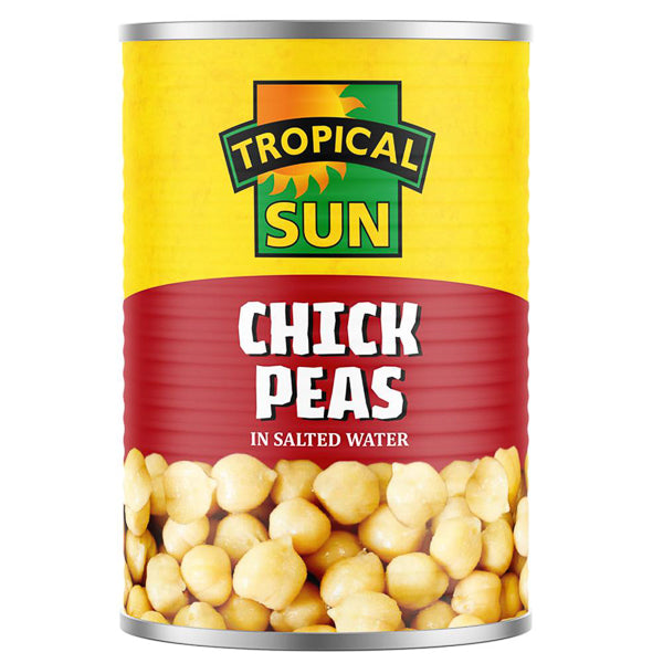 Tropical Sun Chick Pease (Canned) from Adam Afro, your African supermarket in Milton Keynes