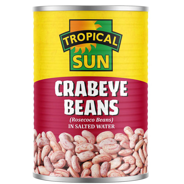 Tropical Sun Crab Eye Beans (Canned) from Adam Afro, your African supermarket in Milton Keynes