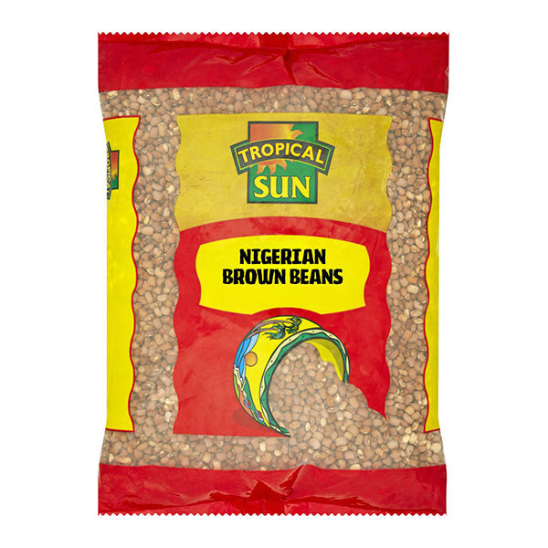 Tropical Sun Nigerian Brown Beans from Adam Afro, your African supermarket in Milton Keynes