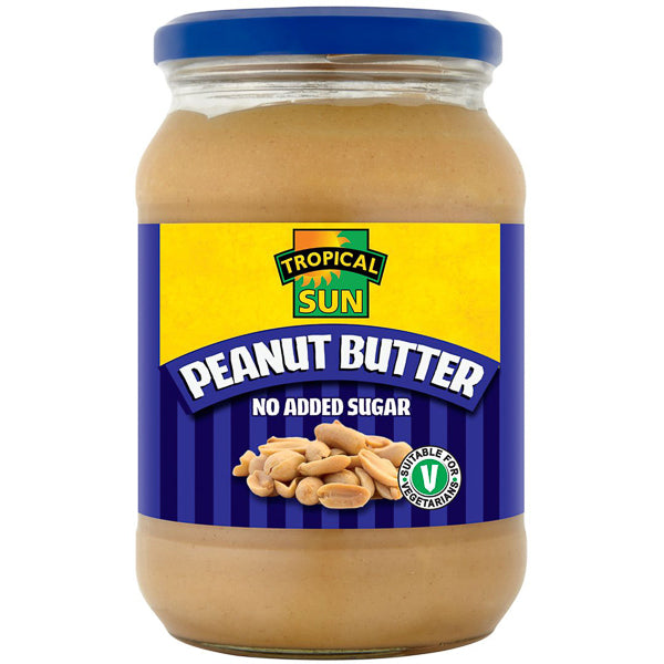 Tropical Sun Peanut Butter No Sugar from Everfresh, your African supermarket in Milton Keynes