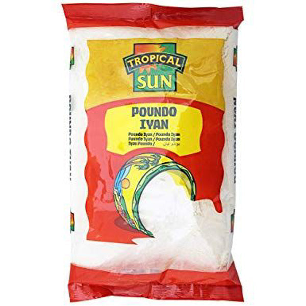 Tropical Sun Poundo Iyan from Everfresh, your African supermarket in Milton Keynes