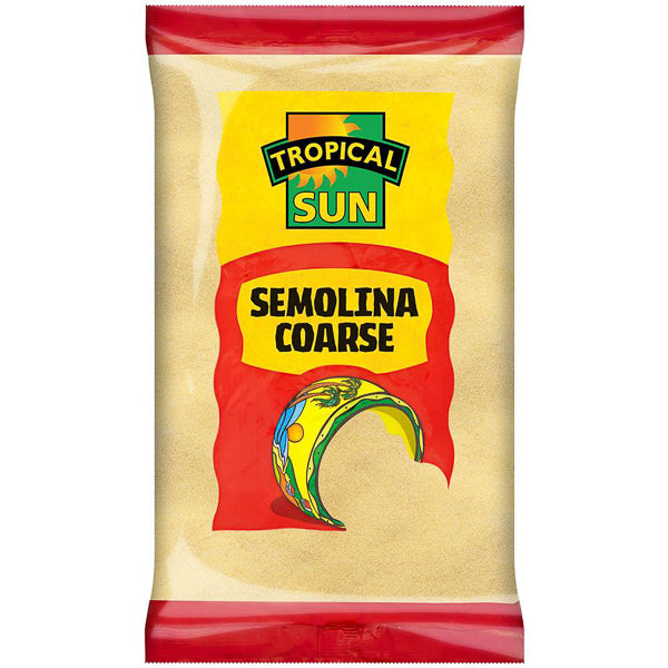 Tropical Sun Semolina Coarse from Everfresh, your African supermarket in Milton Keynes