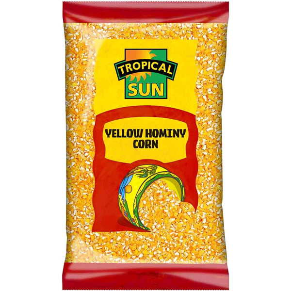 Tropical Sun Yellow Hominy Corn from Adam Afro, your African supermarket in Milton Keynes