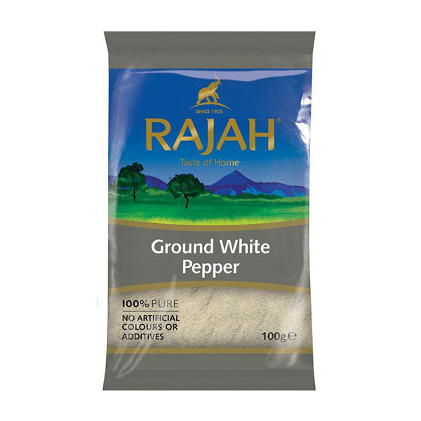 Rajah Ground White Pepper from Adam Afro, your African supermarket in Milton Keynes