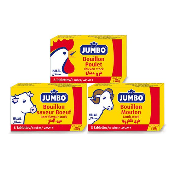 Jumbo Aroma Bouillon Cubes.