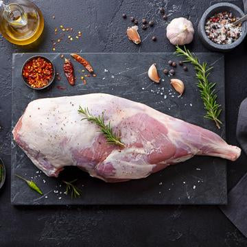 Lamb Leg Diced (Bone In)