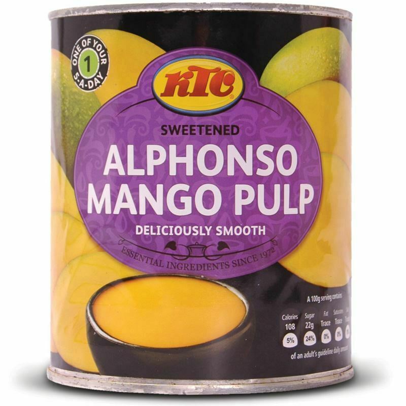 Alphonso Mango Pulp from Adam Afro, your African supermarket in Milton Keynes