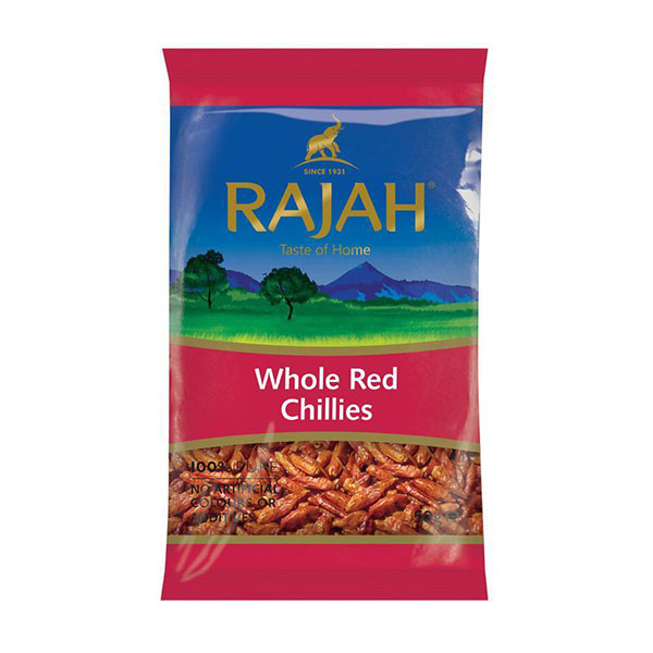 Rajah Whole Red Chilli from Everfresh, your African supermarket in Milton Keynes