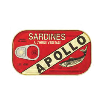 Apollo Sardines Veg Oil from Adam Afro, your African supermarket in Milton Keynes