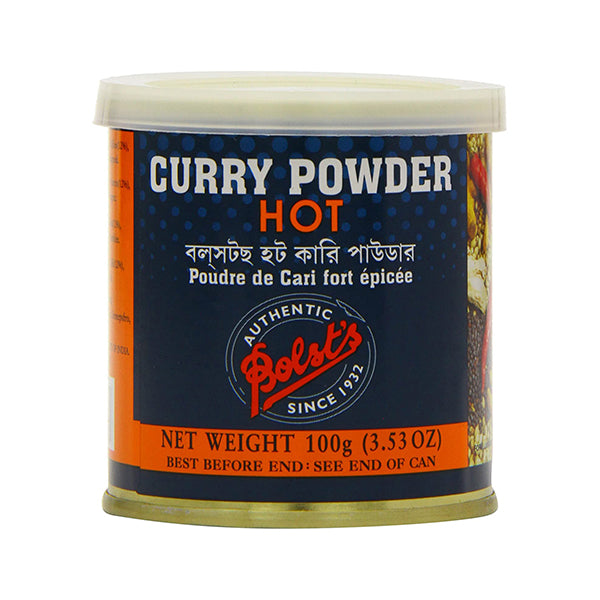 Bolst's Hot Curry Powder from Adam Afro, your African supermarket in Milton Keynes