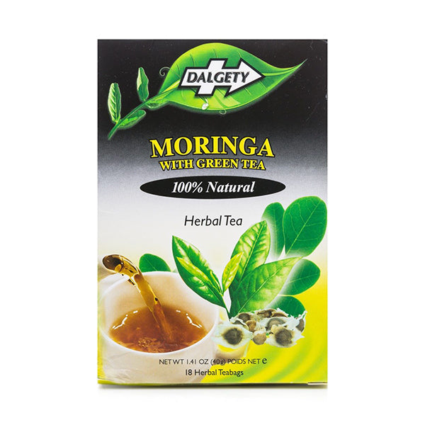 Dalgety Moringa with Green Tea from Adam Afro, your African supermarket in Milton Keynes