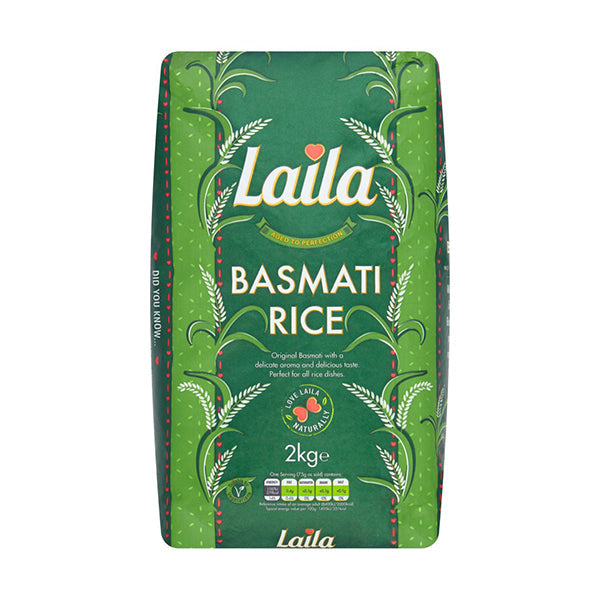 Laila Basmati Rice from Adam Afro, your African supermarket in Milton Keynes