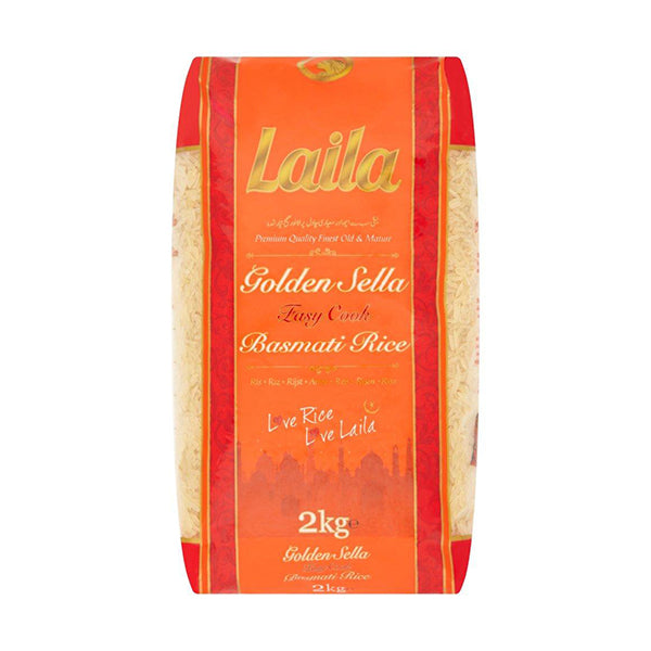 Laila Sella Basmati Rice from Adam Afro, your African supermarket in Milton Keynes