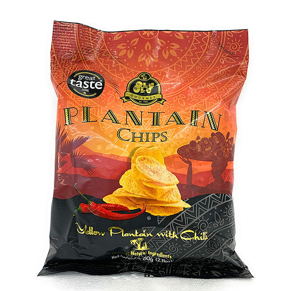 Olu Olu Plantain Chips Chilli from Adam Afro, your African supermarket in Milton Keynes