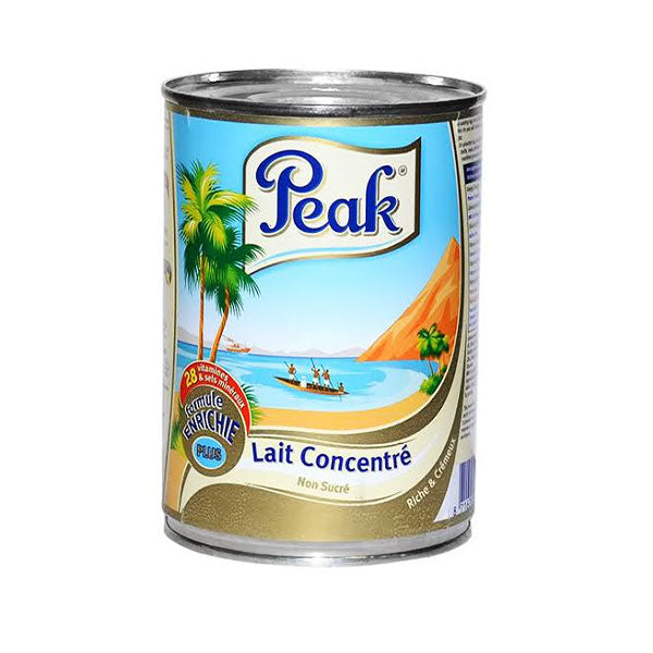 Peak Evaporated Milk from Adam Afro, your African supermarket in Milton Keynes