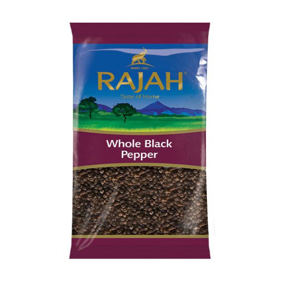 Rajah Whole Black Pepper