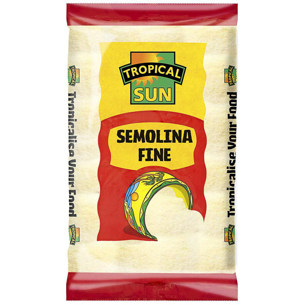 Tropical Sun Semolina Fine from Adam Afro, your African supermarket in Milton Keynes