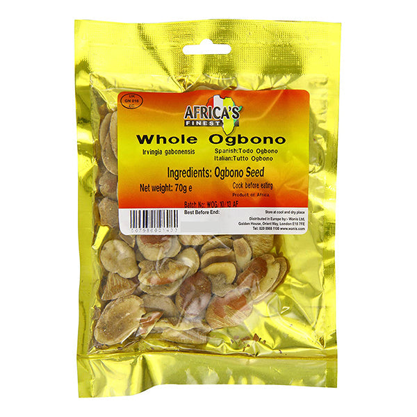 Whole Ogbono from Adam Afro, your African supermarket in Milton Keynes