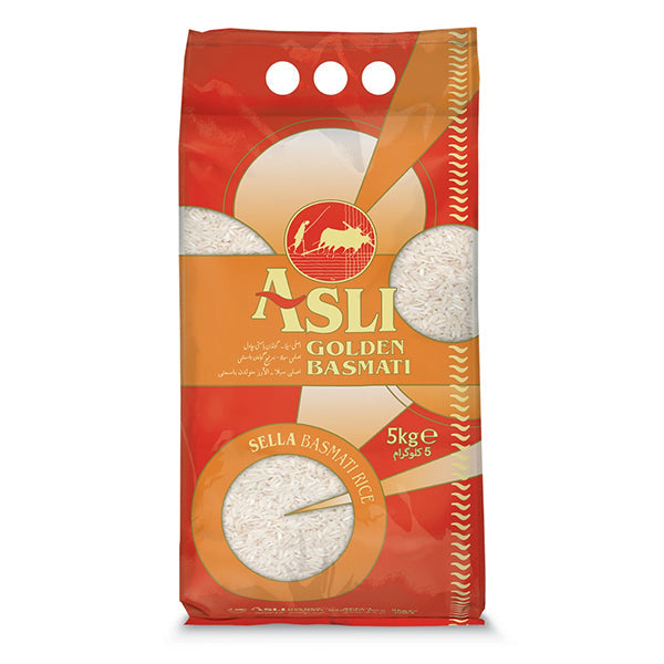 Asli Golden Sella Easy Cook Basmati from Adam Afro, your African supermarket in Milton Keynes