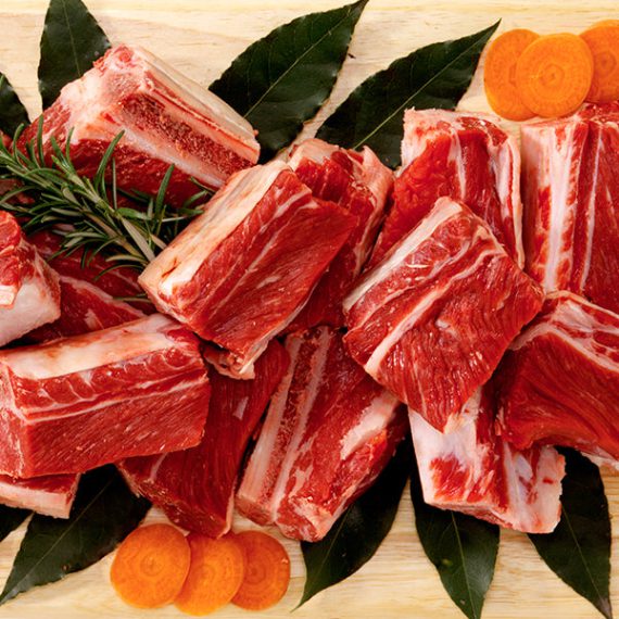 Mixed Bone In Beef Cubes