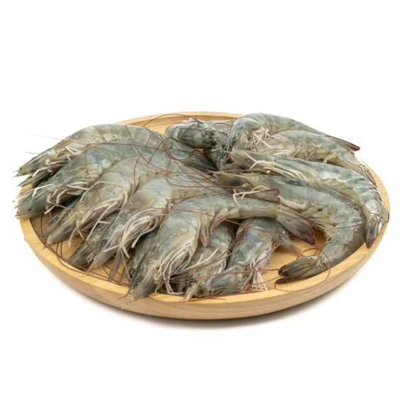Head On White Shrimps