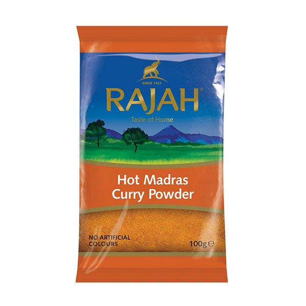 Rajah Hot Madras Curry from Adam Afro, your African supermarket in Milton Keynes