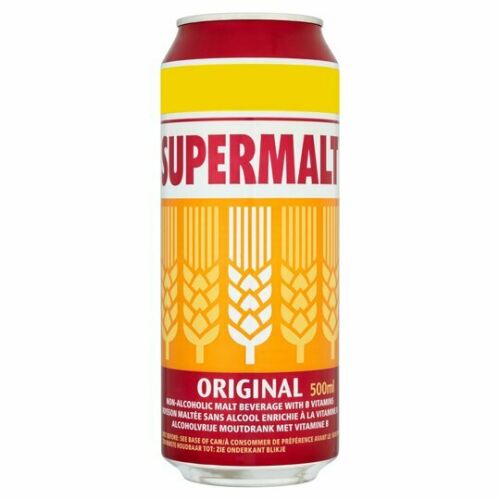 Supermalt Original Cans from Adam Afro, your African supermarket in Milton Keynes