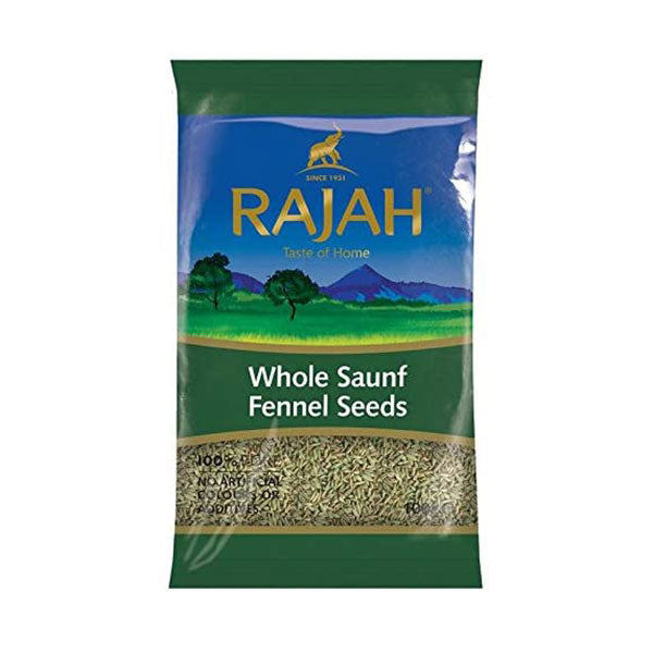 Rajah Whole Saunf (Fennel Seeds) from Adam Afro, your African supermarket in Milton Keynes